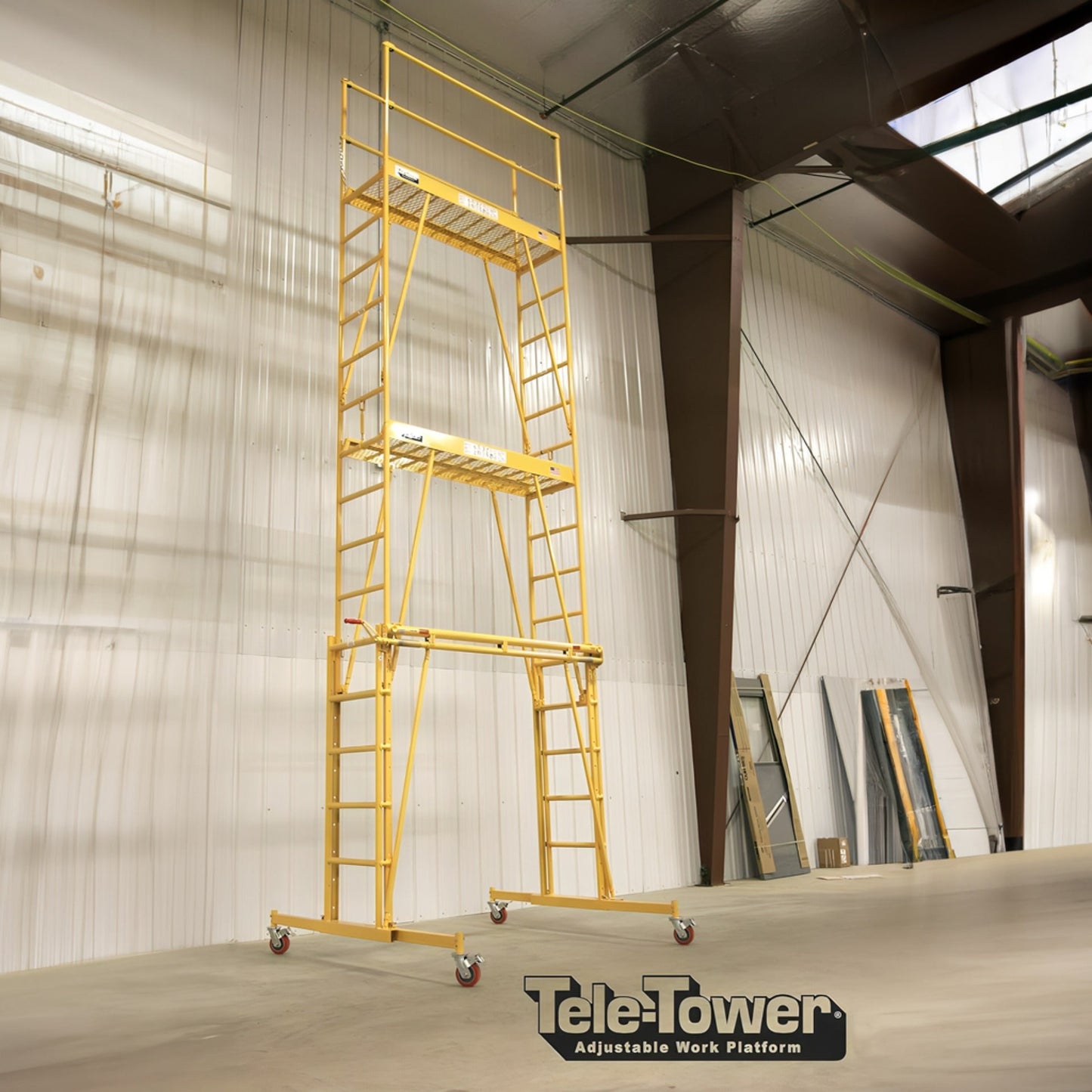 Tele - tower Ajustable Work Platform Model 1101 - paragonpromfg