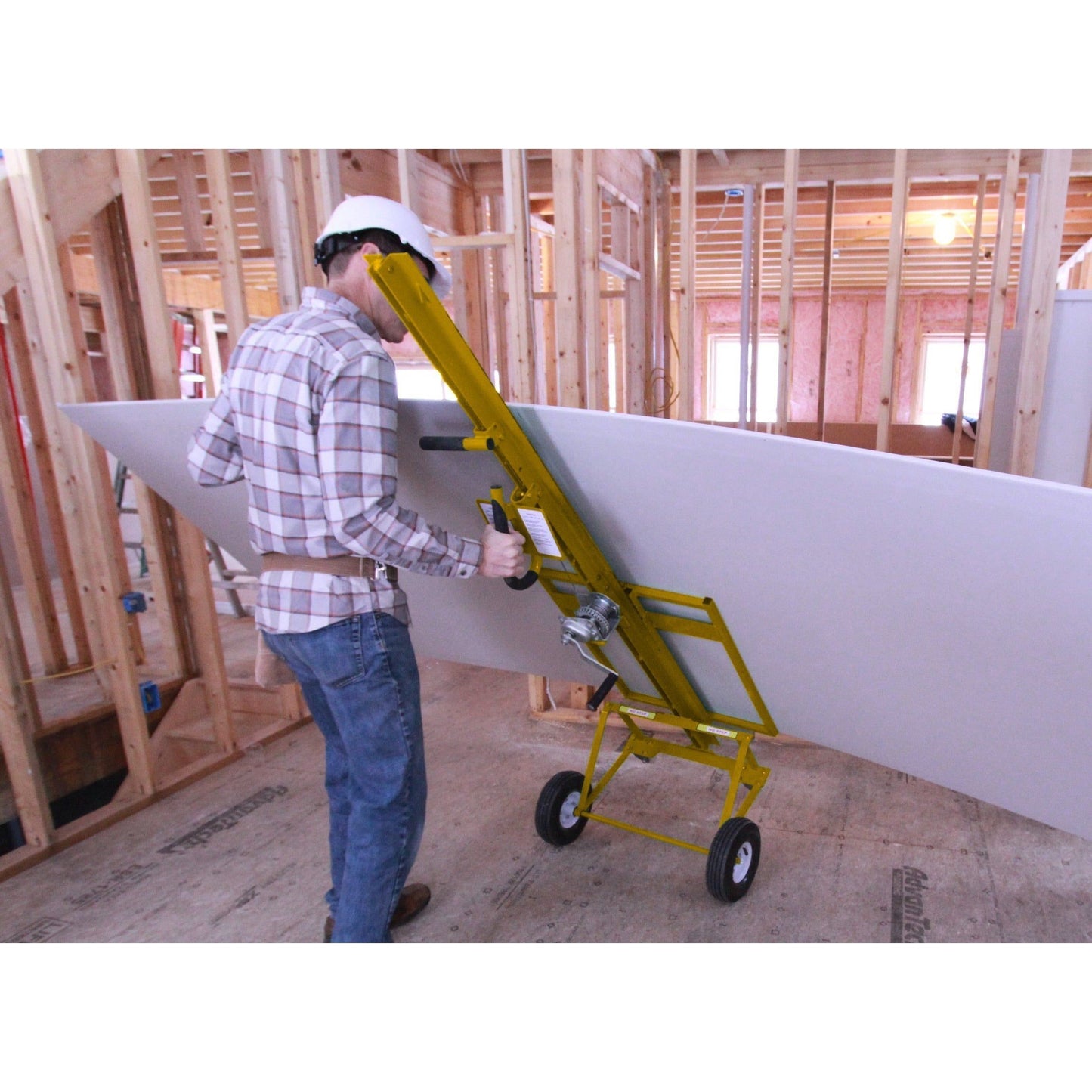 Panellift® Hangpro Drywall Lift for Walls Model 100 - Paragon Pro Manufacturing Solutions Inc.